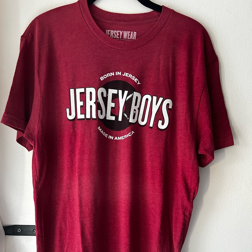 NWOT Jersey boys Broadway shirt
